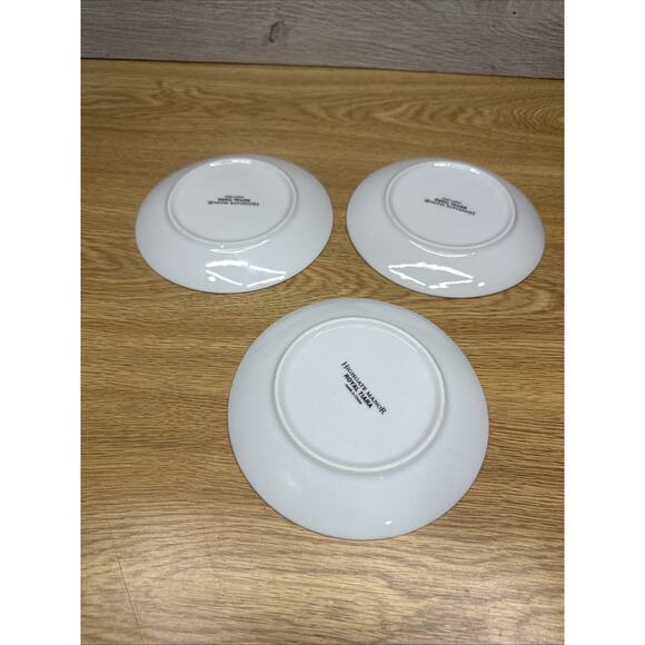 Highgate Manor Royal Tiara Red & Gold Diamond 6” Saucer ~3 Pc Set - Picture 4 of 7